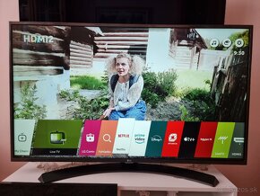 Predám SMART LED TV LG 49UH661V-ZF 4K Ultra HD s Wi-Fi - 6