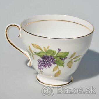 Starožitný porcelánový trojset - voňavý orgován - 6