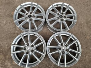 5x112 r17 ET43 x 7J elektróny ŠKODA, VOLKSWAGEN, SEAT - 6