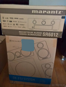 AV receiver Marantz SR6012 +reproduktory Wharfedale DX-2 5.1 - 6