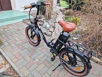 Mestský skladací ebike Onesport 20x3.0",350W,17Ah,25km/h,28 - 6