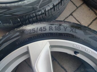 Disky Borbet 8Jx18 ET30 s pneu Continental 225/45 R18 - 6