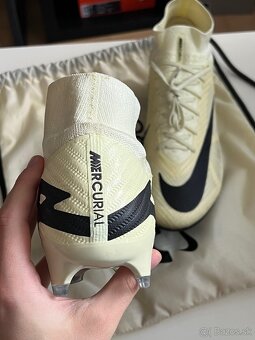 Kopačky Nike Mercurial Superfly Elite FG krémové - 6