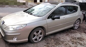 PEUGEOT 407 2.0 HDI 2007 predám DVERE, PREVODOVKA 6 rýchlost - 6