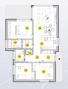 Novostavba 4 izbový moderný dom Podunajské Biskupice - 6