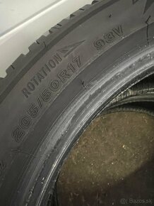 Zimne Pneu Bridgestone 205/50 R17 93V Dot:2022 - 6