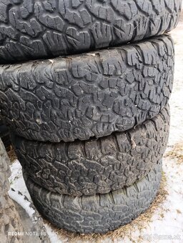 Predám pneu Bfgoodrich All terrain 255/70 r16 - 6