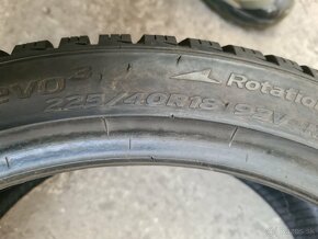 225/40 r18 zimné 2 ks HANKOOK dezén 5,7 mm DOT2021 - 6