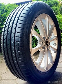 alu R17 5x112 orig. Mercedes, senzory, pneu 205/55 - 6