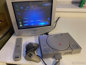 Playstation 1 + Sony TV - Retro Set - 6