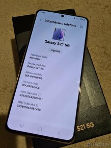 Predám Samsung S21 5G - 6