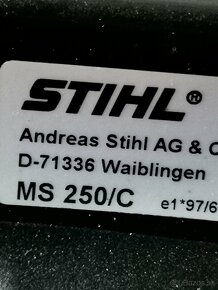 Stihl ms 250 motorova pila - 6