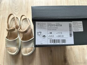 ECCO FLOWT WEDGE CORK SANDAL vel. 38 - 6