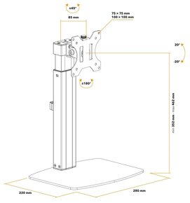 AlzaErgo Arm S25B - 6