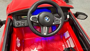 Elektrické autíčko BMW M5 lakované červené - 6