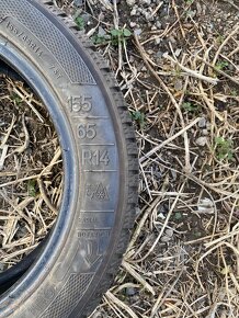 Predám zimné pneumatiky Kleber Krisalp HP2 155/65R14 75T - 6