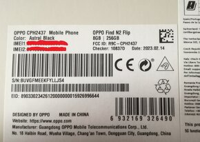 OPPO Find N2 Flip 5G 8GB/256GB - 6