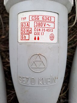 Zásuvky 380V 63A - 6