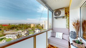 NAD JAZEROM: KRÁSNY 3,5 izbový byt ul.Talinská,83 m², loggia - 6