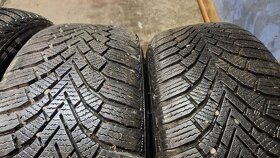 Original ALU disky Škoda 5x112 r16+zimné pneu - 6