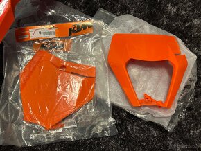 Ktm exc 2017 - 2019 RB plasty s polepom - 6