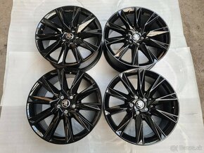 5x112 r19 ET45 x 8J elektróny originál AUDI+VW,ŠKODA,SEAT - 6