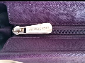 MICHAEL KORS AUBERGINE KABELKA - 6