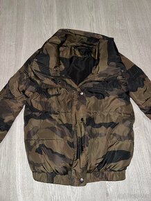 Zara camouflage stylova zimna bombera-bunda - 6