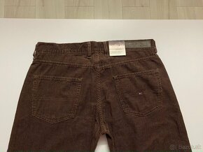 Nové,pánske mančestrové džínsy Tommy HILFIGER -veľkosť 34/32 - 6