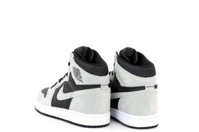 Nike air jordan 1 retro high black/grey - 6