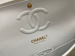 Chanel  biela kožená kabelka - 6