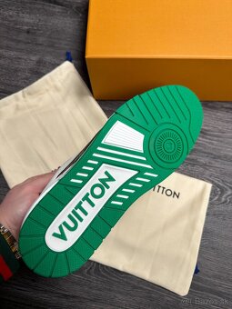 Louis Vuitton tenisky green-black Komplet balenie - 6