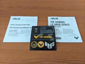 ASUS TUF GAMING LC 240 ARGB, uchytenie Intel + AMD v záruke - 6