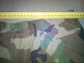 Maskáčové nohavice US army M65-Woodland - 6