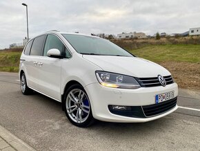 Volkswagen Sharan 2.0TDI 4Motion 7-mies Ťažné Webasto - 6