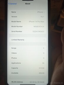 Iphone 14 pro Max 256 gb black - 6