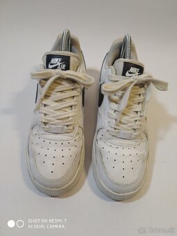 Nike air force 1 biela, čierna - 6