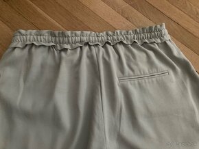 Nohavice ZARA šedé jogger - TOP STAV - 6