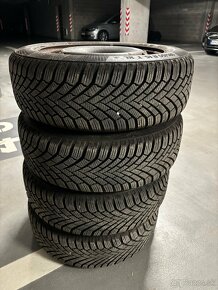 Predám Zimné gumy Continental 185/60 R15 + plechače - 6