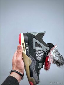 Air jordan retro4 offwhite tenisky - 6