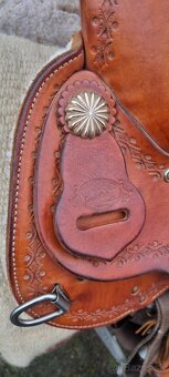 Westernove sedlo Alabama Saddlery - 6