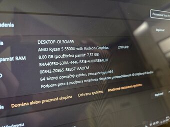 Dotykove a otocne Lenovo ideapad flex 5 s 512gb ssd diskom r - 6