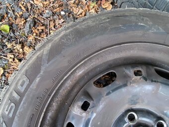 65. sada zimní kola 165/70 r14 5x100 VW, Škoda - 6