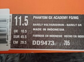 Nike phantom gx academy 45 5 - 6