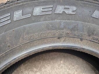 205/70 r15 letné 4 ks BRIDGESTONE - nejazdené - 6