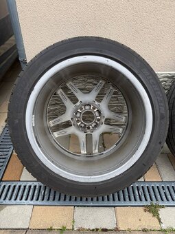 Original Mercedes AMG 5x112 R19 disky+Michelin Pilot Sport 5 - 6