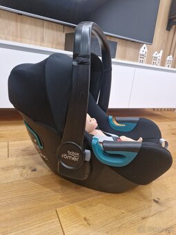 Kočík Moon Rocca Navy 2022 + Vajíčko BRITAX BABY SAFE iSENSE - 6