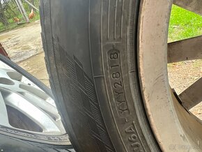 ✅ 16” Disky - originál AUDI + zimné pneu - 6