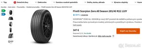 285/40 R22 Pirelli Scorpion Zero All Season 2022 - 6