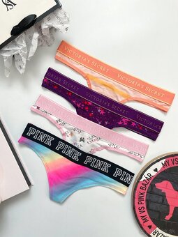 Victoria’s Secret PINK tanga nohavičky XS - 6